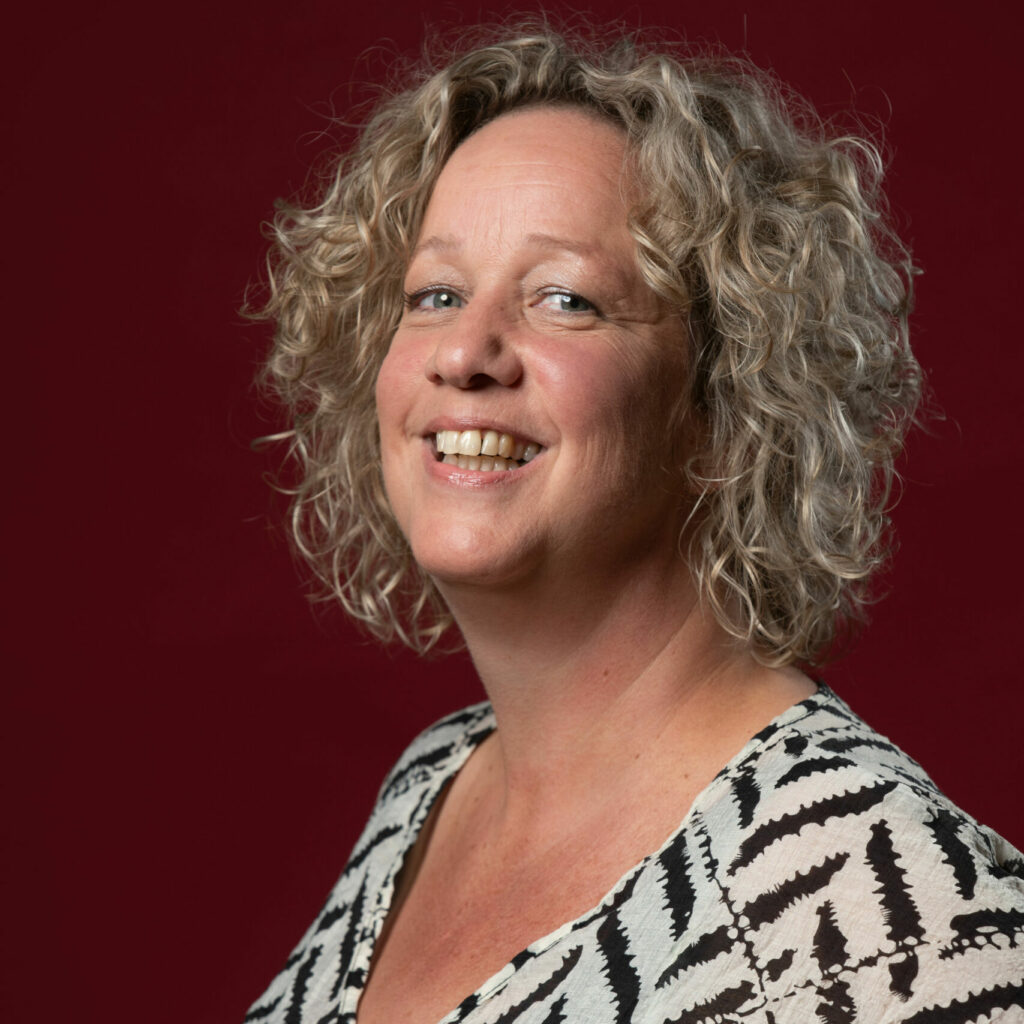 Dit is Monique Verkerk trainer en projectleider bij ImproBattle
